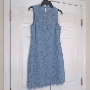 Light blue lace dress